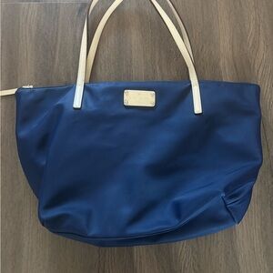Kate spade blue nylon tote